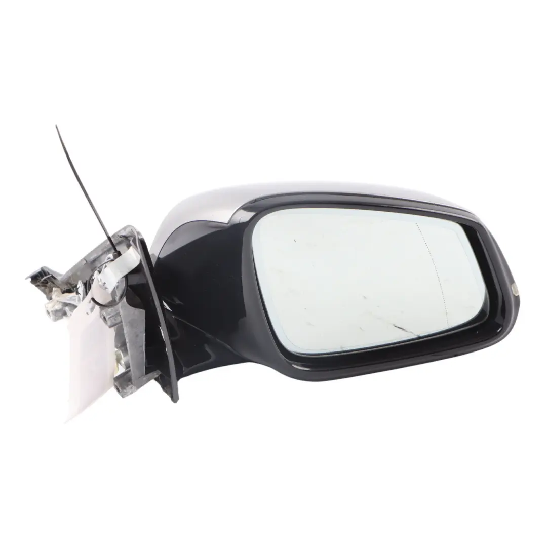 BMW F20 Door Wing Mirror Right O/S Gloss Auto Dip Ferric Grey II - B55 - SKU RHD-7242824-FGII - Part number 7242824