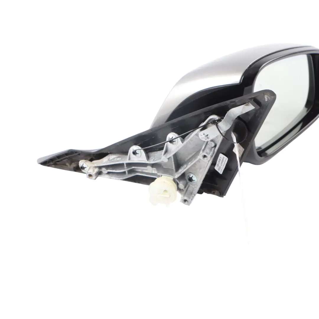 BMW F20 Door Wing Mirror Right O/S Gloss Auto Dip Ferric Grey II - B55 - SKU RHD-7242824-FGII - Part number 7242824