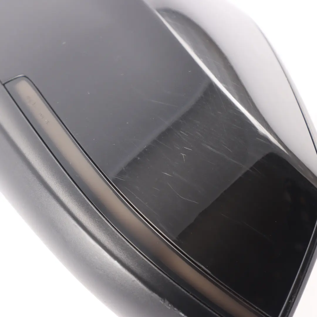  Wing Mirror BMW F30 F31 Heated Left Door N/S 6 Pins Black Sapphire Metallic 475 - SKU RHD-7245093-BS1 - Part number 7245093