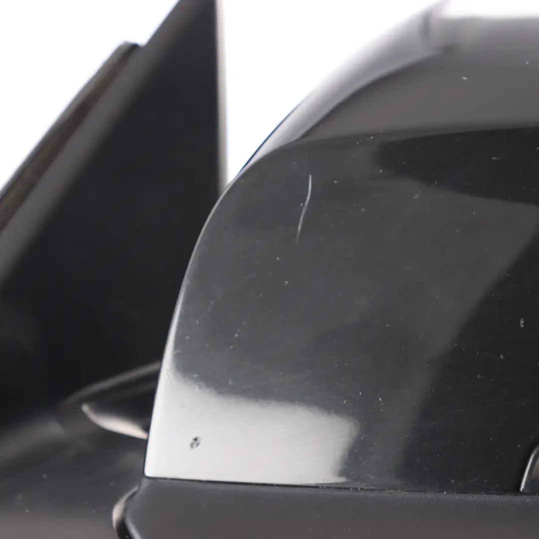  Wing Mirror BMW F30 F31 Heated Left Door N/S 6 Pins Black Sapphire Metallic 475 - SKU RHD-7245093-BS1 - Part number 7245093