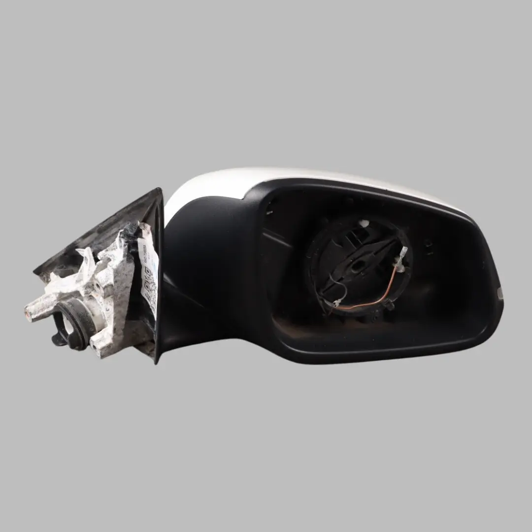 BMW F30 F31 Heated Right Wing Mirror O/S Alpinweiss Alpine White 300 - SKU RHD-7245094-AW1 - Part number 7245094