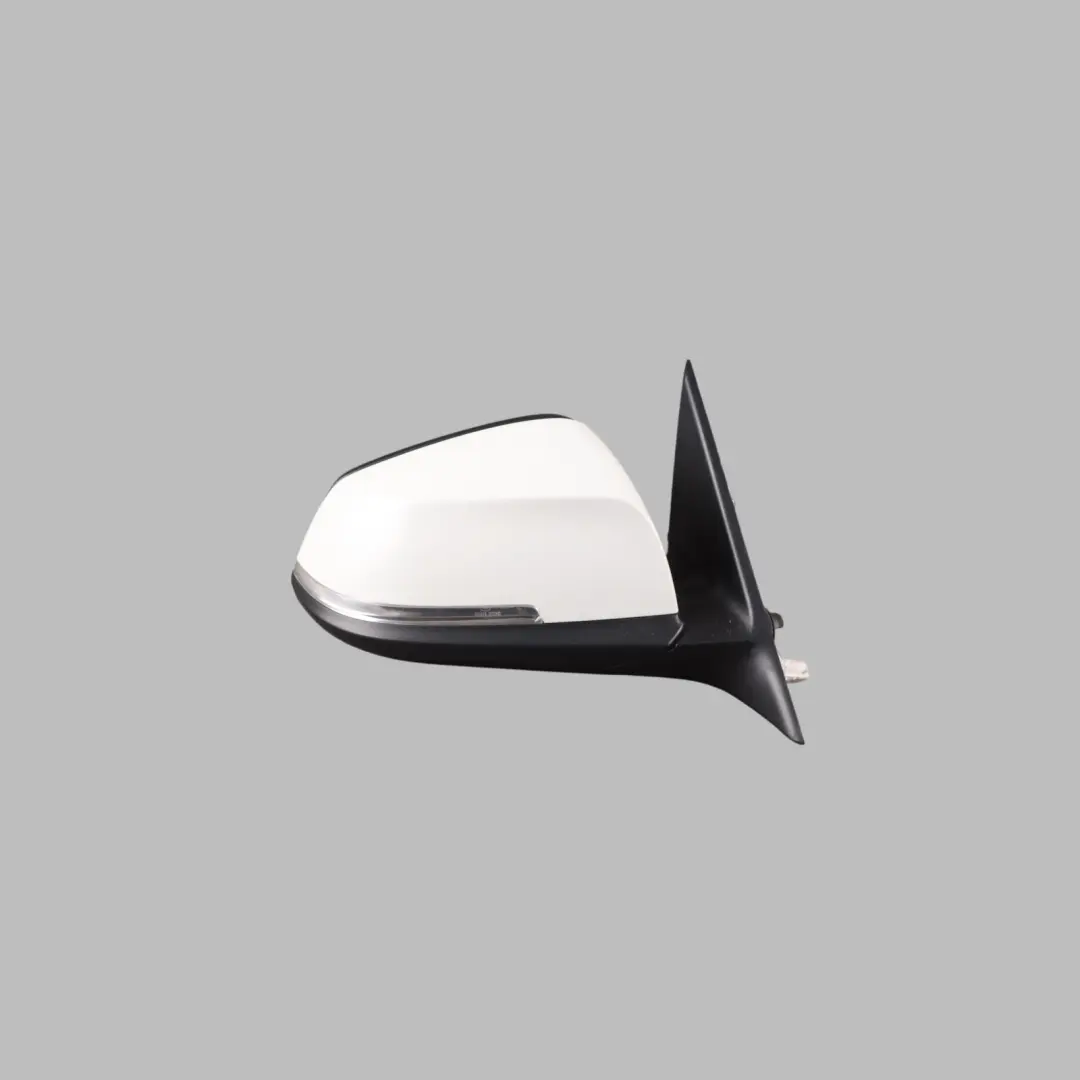 BMW F30 F31 Heated Right Wing Mirror O/S Alpinweiss Alpine White 300 - SKU RHD-7245094-AW1 - Part number 7245094