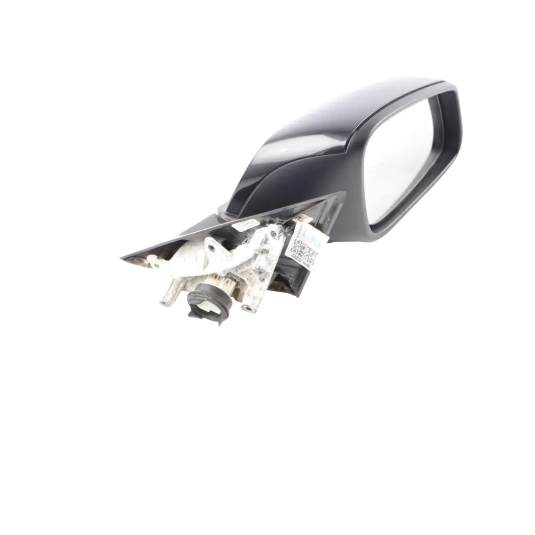 Wing Mirror BMW F30 F31 Heated Right Door O/S Black Sapphire Metallic 475 6 Pins - SKU RHD-7245094-BS1 - Part number 7245094