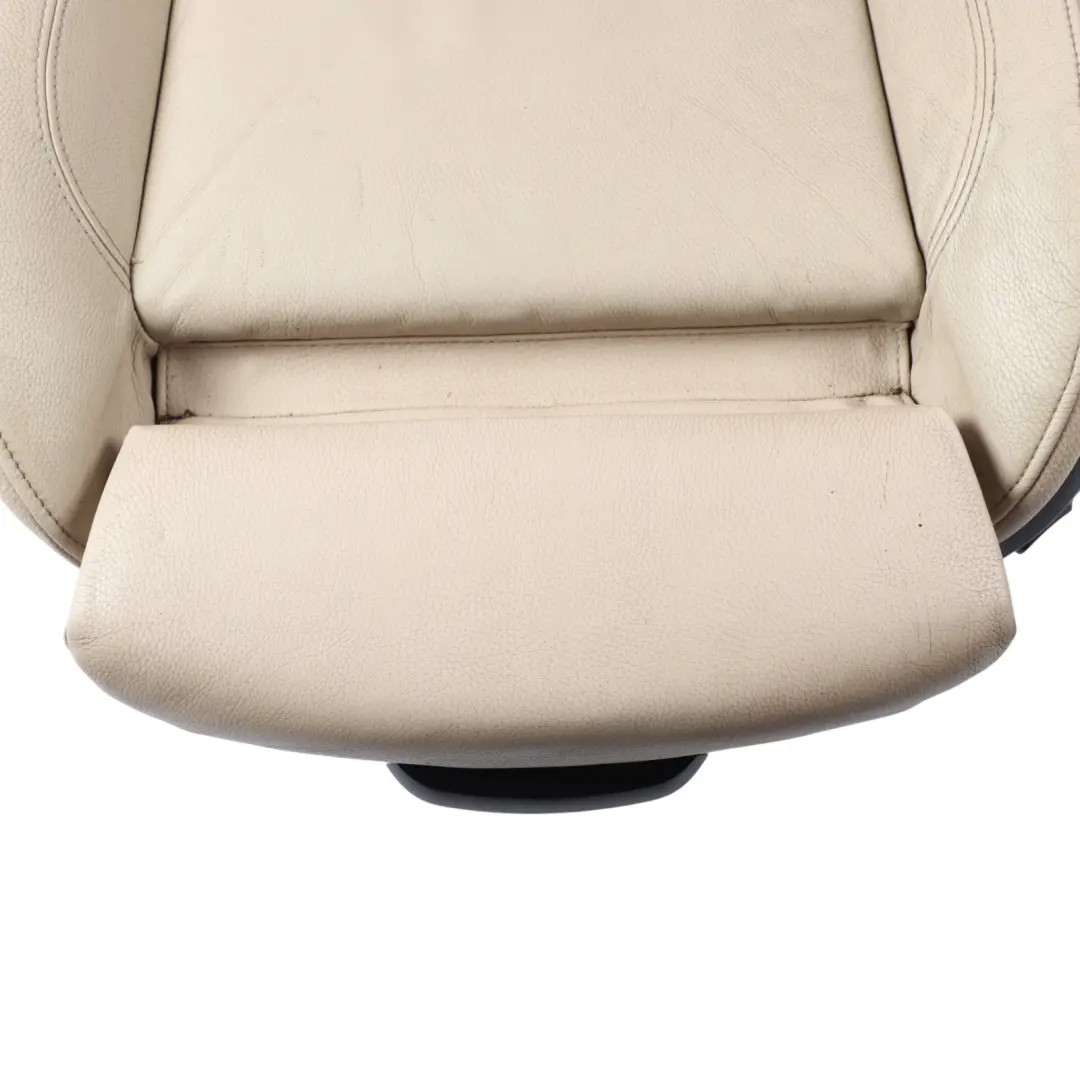 Front Left N/S Heated Memory Oyster Leather BMW E92 LCI Coupe Sport Seat - SKU RHD-7259145-2 - Part number 7259145