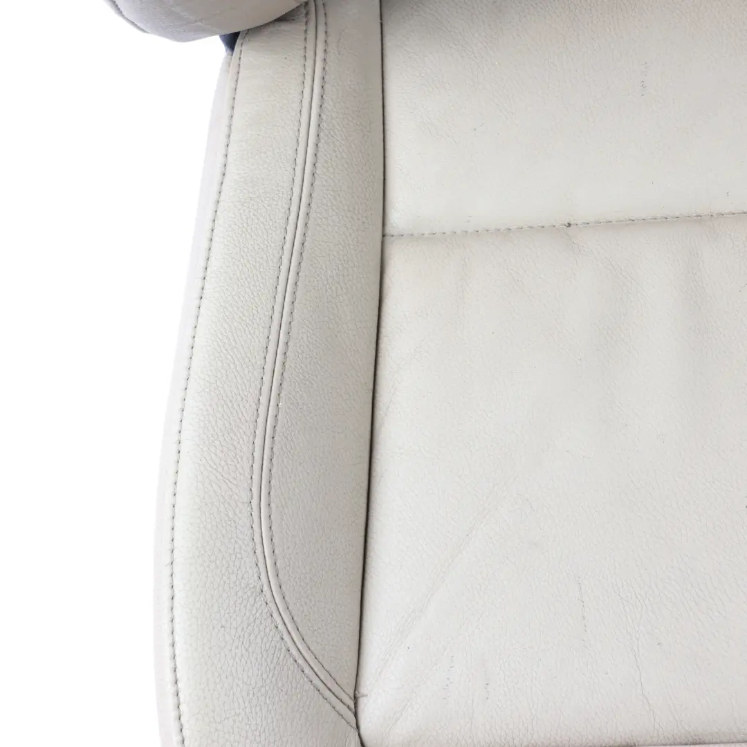 Front Left N/S Heated Memory Oyster Leather BMW E92 LCI Coupe Sport Seat - SKU RHD-7259145-2 - Part number 7259145