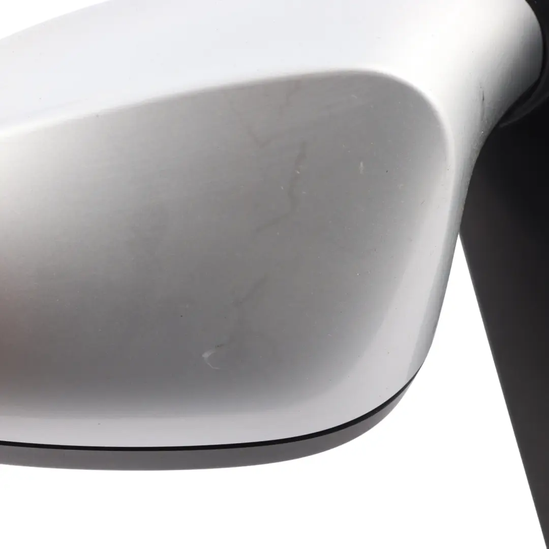 BMW E87 LCI Door Wing Mirror Heated Left N/S Titan Silver - 354 - SKU RHD-7268125-TS1 - Part number 7268125