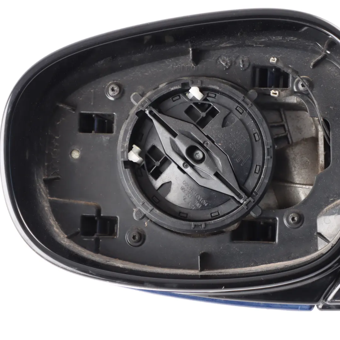 Wing Mirror BMW E90 E91 LCI M Sport Power Fold Left N/S Le Mans Blau Blue 381 to with Part number 7282585 Wing Mirror BMW E90 E91 LCI M Sport Power Fold Left N/S Le Mans Blau Blue 381 - SKU rhd-7282585-LMB - Part number 7282585