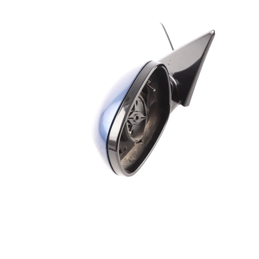  Wing Mirror BMW E90 E91 LCI M Sport Power Fold Left N/S Le Mans Blau Blue 381 - SKU rhd-7282585-LMB - Part number 7282585