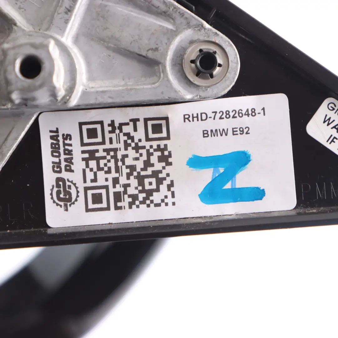 Wing Mirror BMW E92 E93 LCI M Sport High Gloss Right O/S Heated Memory 3 Pins to with Part number 7282648 Wing Mirror BMW E92 E93 LCI M Sport High Gloss Right O/S Heated Memory 3 Pins - SKU RHD-7282648-1 - Part number 7282648