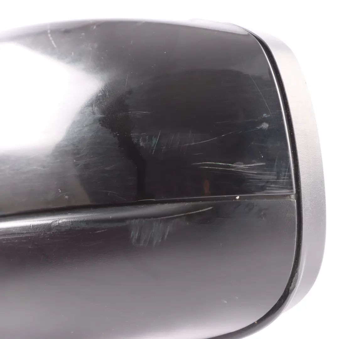  Wing Mirror BMW X5 E70 Auto Dip Power Fold Left Door N/S Black Sapphire 475 - SKU rhd-7282723-BS3 - Part number 7282723