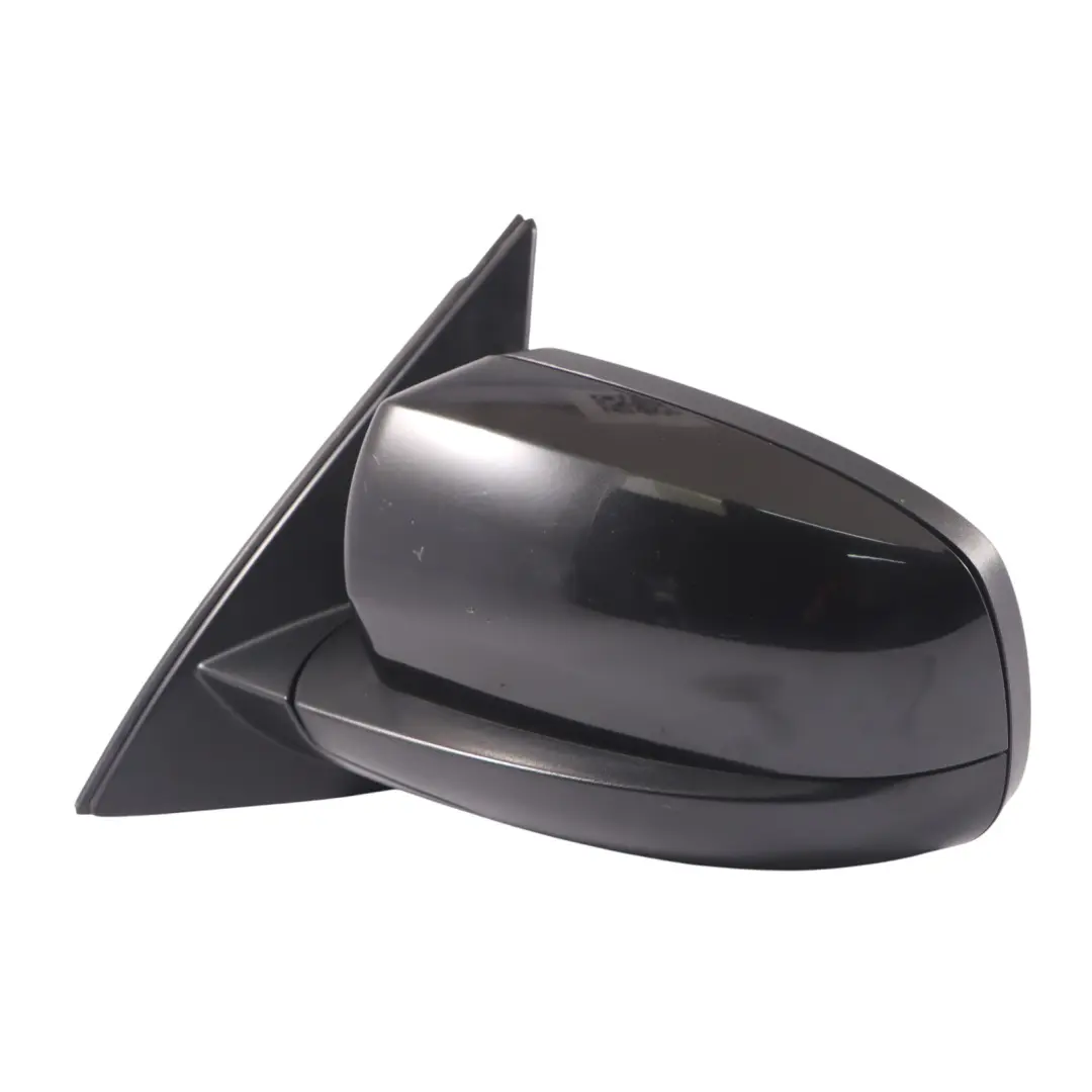 BMW X5 E70 Wing Mirror Door Outside Left Memory N/S Black Sapphire Metallic 475 - SKU RHD-7282733-BS1 - Part number 7282733