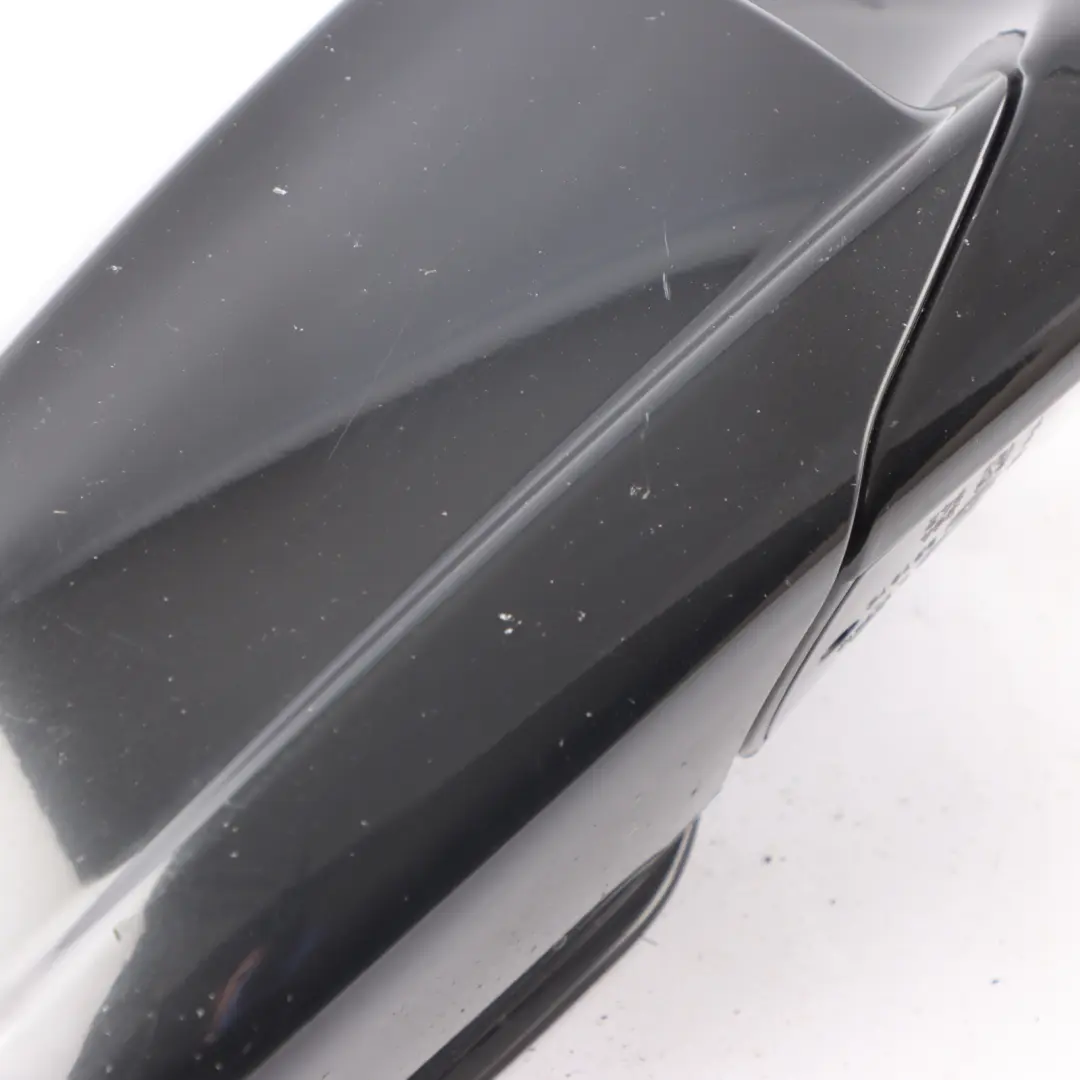  Wing Mirror BMW F10 F11 High Gloss Auto Dip Right O/S Black Sapphire - 475 - SKU RHD-7283626-BS - Part number 7283626