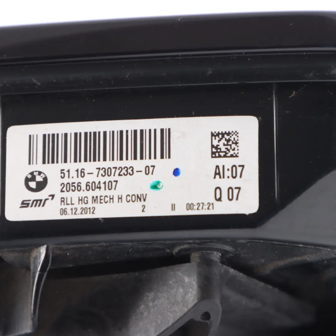 Wing Mirror Heated Door Left N/S 6 Pins to BMW X1 E84 with Part number 7307223 BMW X1 E84 Wing Mirror Heated Door Left N/S 6 Pins - SKU RHD-7307223 - Part number 7307223