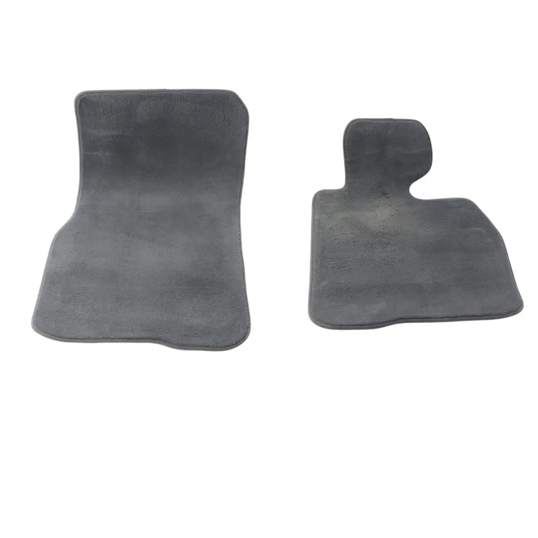 BMW F32 F82 M4 Floor Mats Interior Velours Front Rear Footwell Cover Set Black - SKU RHD-7335846-1 - Part number 7335846