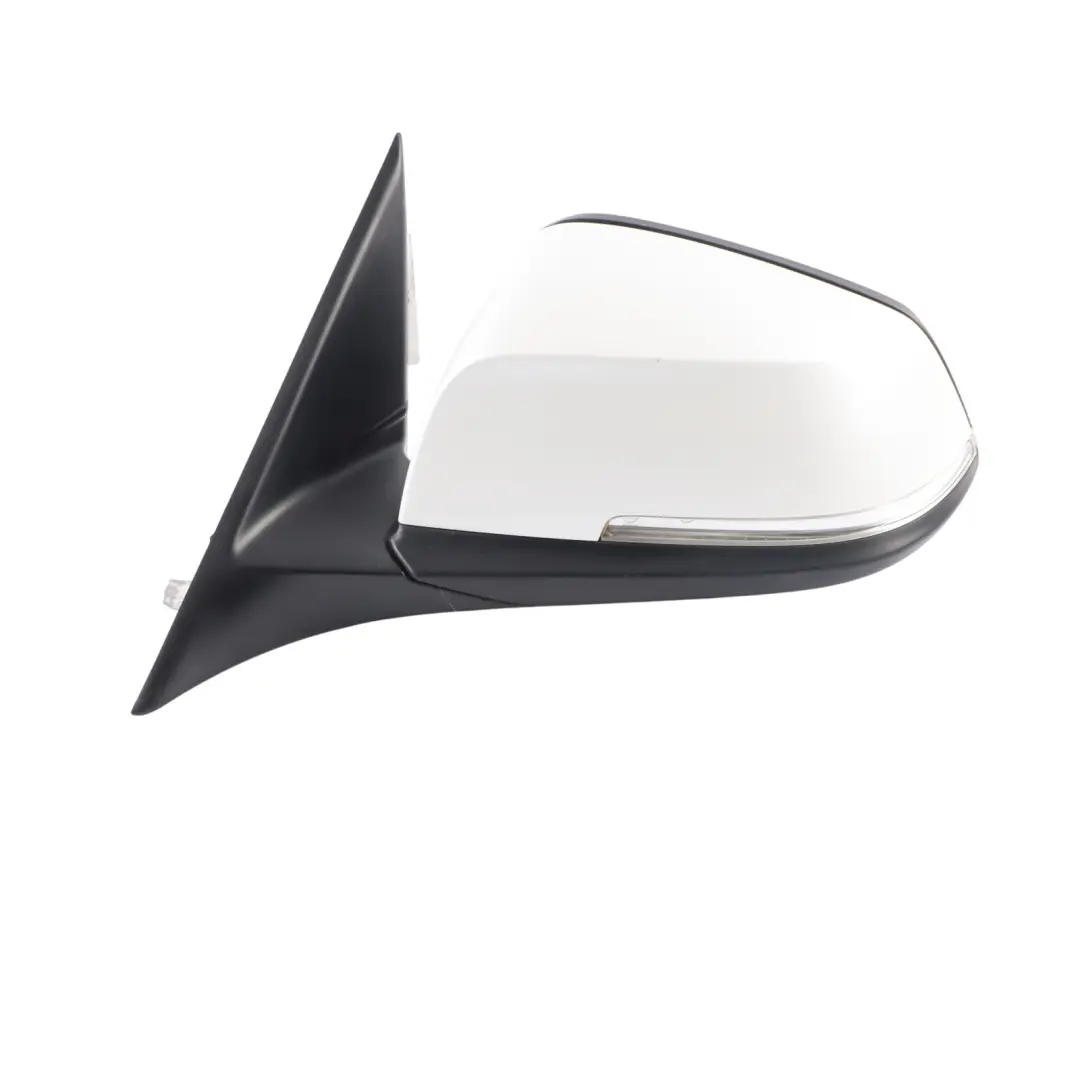  Wing Mirror BMW F30 F31 Heated Door Left N/S 6 Pins Mineral White Metallic - A96 - SKU rhd-7345655-MW - Part number 7345655