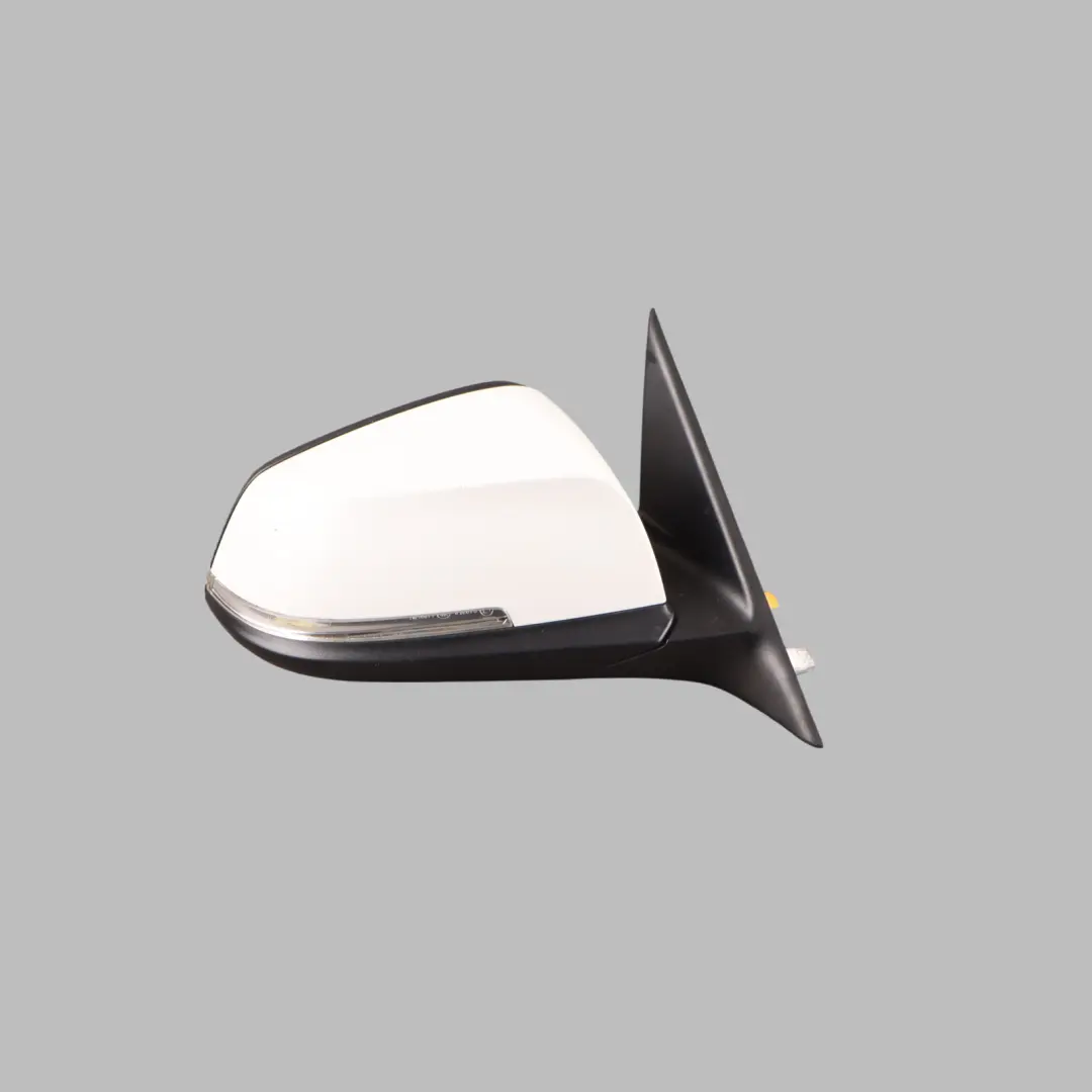  Door Wing Mirror BMW F30 F31 Heated Right O/S Alpinweiss III Alpine White 300 - SKU RHD-7345656-AW - Part number 7345656