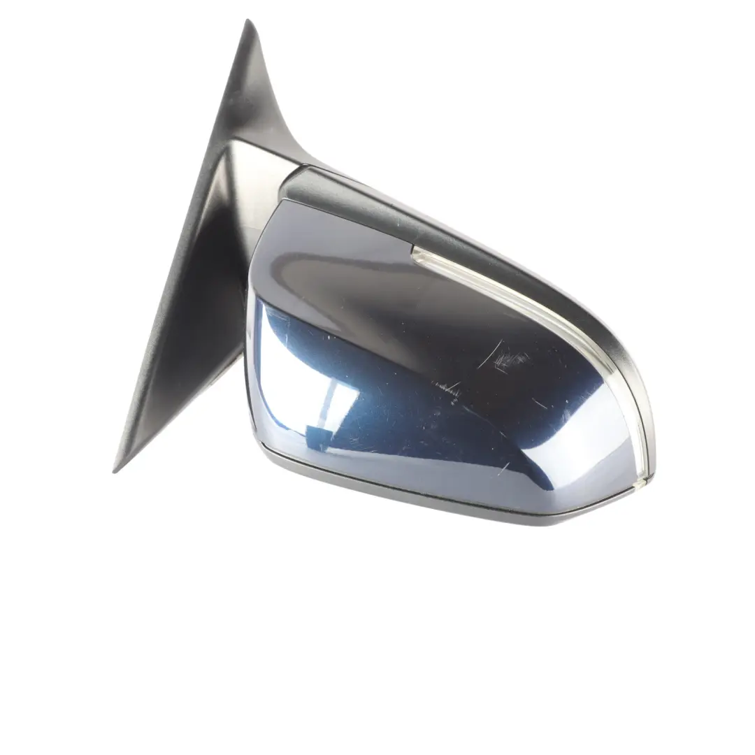 BMW 3 Series F30 F31 Heated Right Wing Mirror O/S Imperial Blau Brillant Blue - SKU RHD-7345656-IBB - Part number 7345656