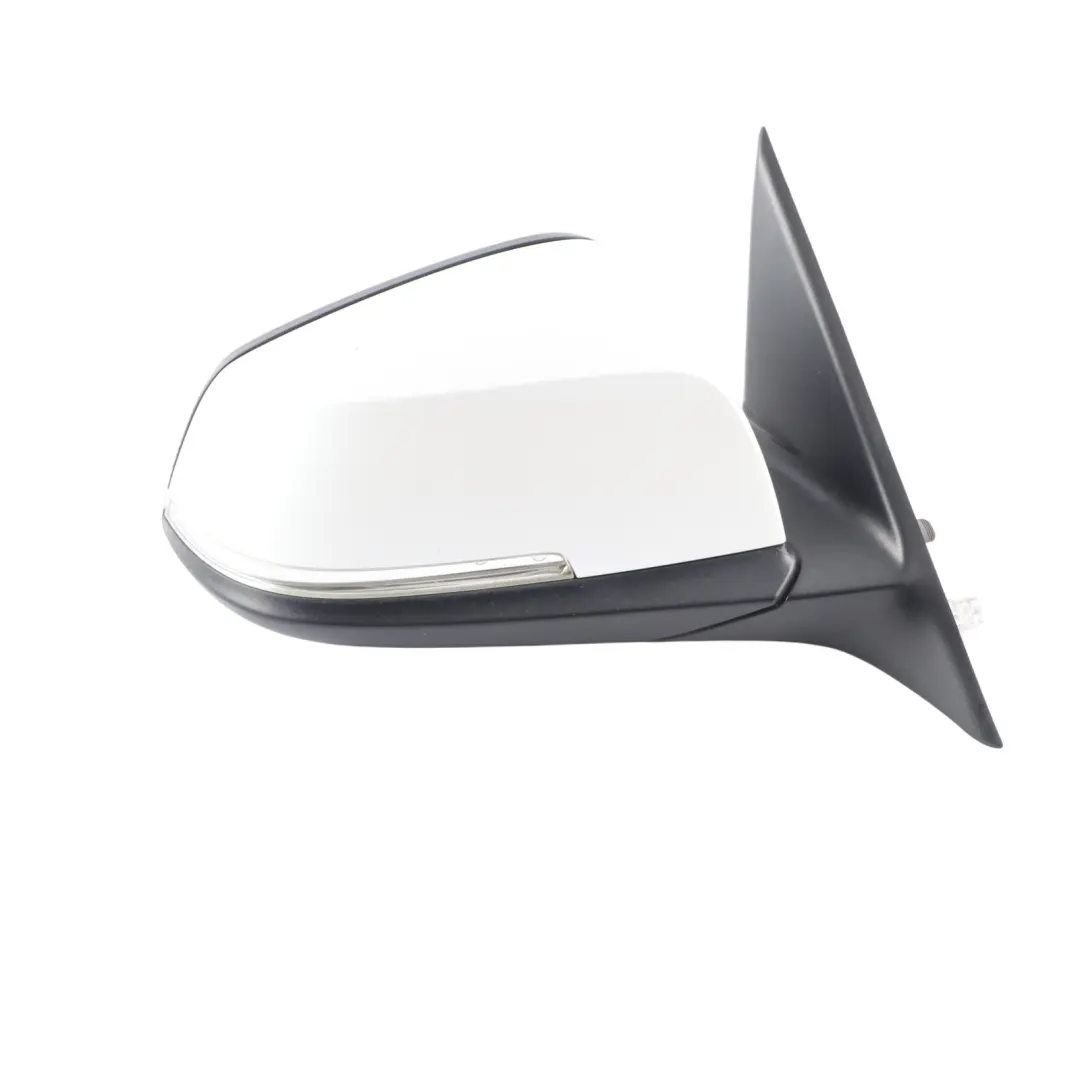  Wing Mirror BMW F30 F31 Heated Door Right O/S 6 Pins Mineral White Metallic A96 - SKU rhd-7345656-MW - Part number 7345656