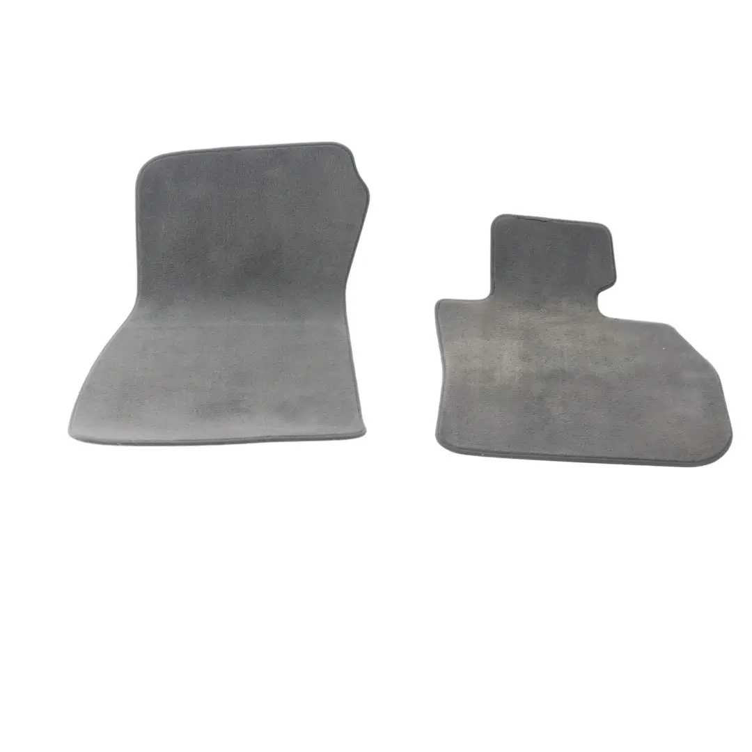 BMW F46 Velour Floor Mats Front Rear Black Mats Mat Covering Set - SKU RHD-7410327 - Part number 7410327