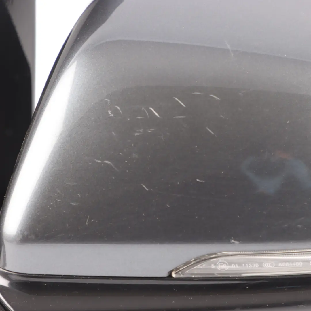 F46 Winf Mirror Door Left N/S High Gloss Grey Metallic - 787 - SKU RHD-7421475-MG - Part number 7421475