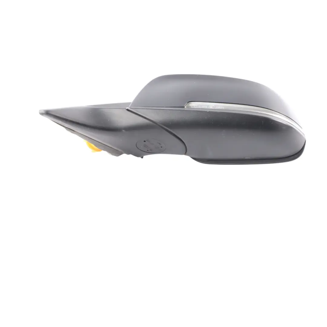BMW F32 Front Door Mirror Wing Heated Left N/S Black Sapphire 475 - SKU RHD-7459137-BS - Part number 7459137