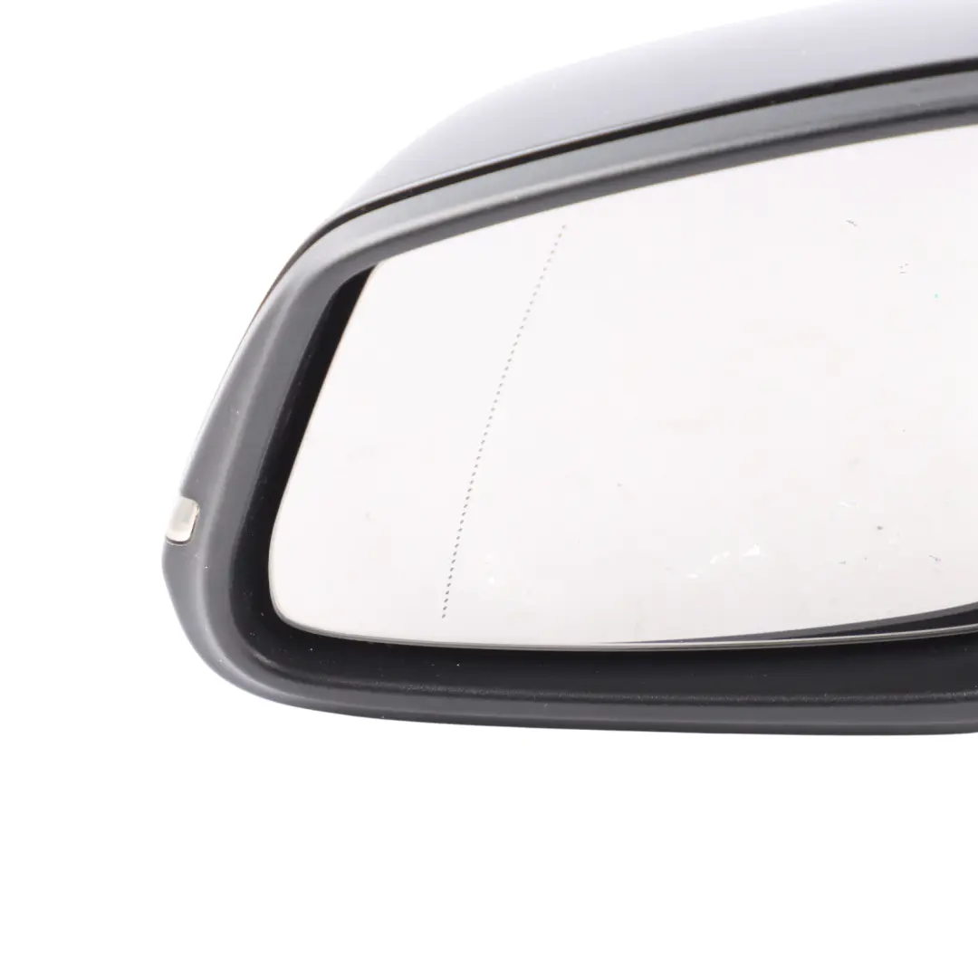 BMW F32 Front Door Mirror Wing Heated Left N/S Black Sapphire 475 - SKU RHD-7459137-BS - Part number 7459137