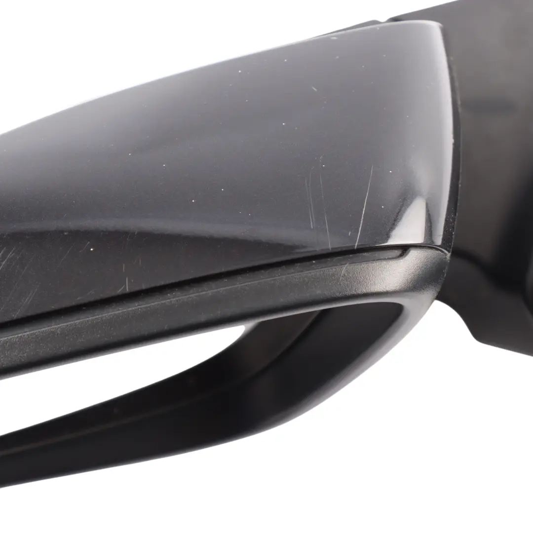 BMW F32 Front Door Mirror Wing Heated Left N/S Black Sapphire 475 - SKU RHD-7459137-BS - Part number 7459137