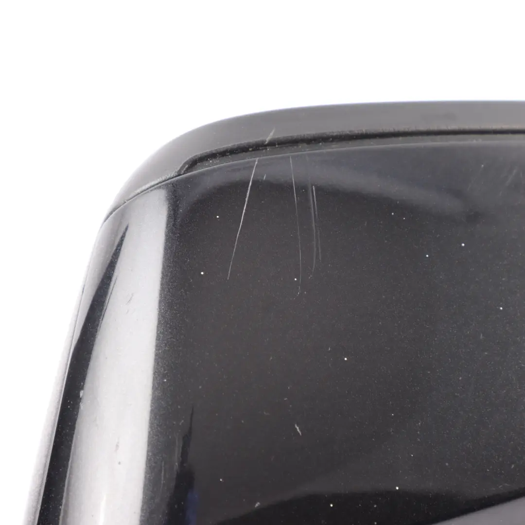 BMW F32 Front Door Mirror Wing Heated Left N/S Black Sapphire 475 - SKU RHD-7459137-BS - Part number 7459137
