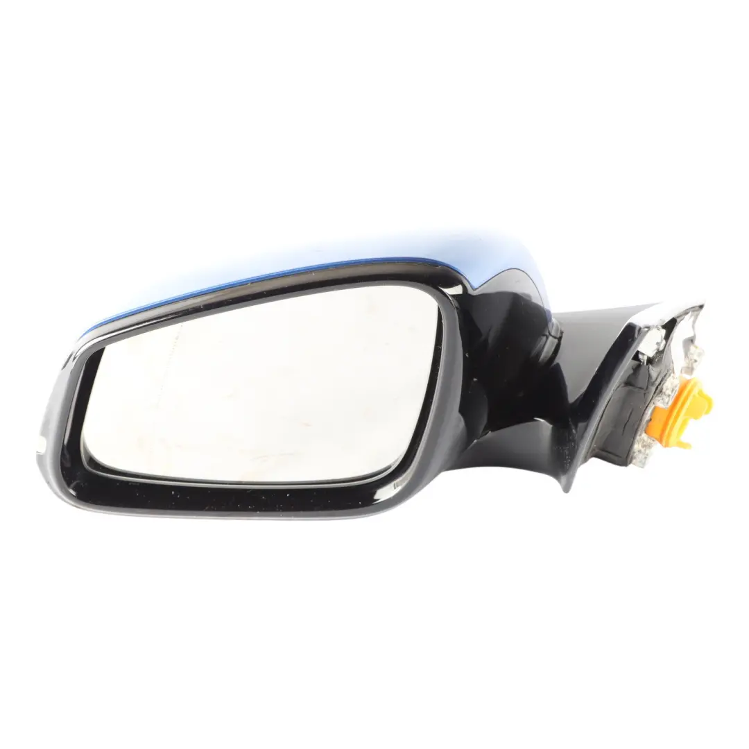  Wing Mirror BMW F32 F33 F36 Auto Dip Door Left N/S Estoril Blue Metallic - B45 - SKU RHD-7459161-EB - Part number 7459161
