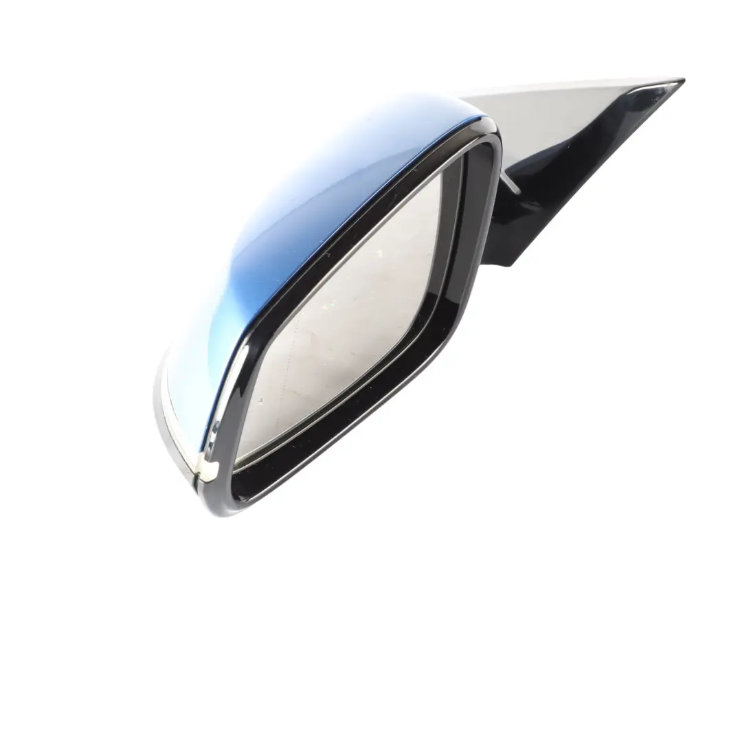  Wing Mirror BMW F32 F33 F36 Auto Dip Door Left N/S Estoril Blue Metallic - B45 - SKU RHD-7459161-EB - Part number 7459161