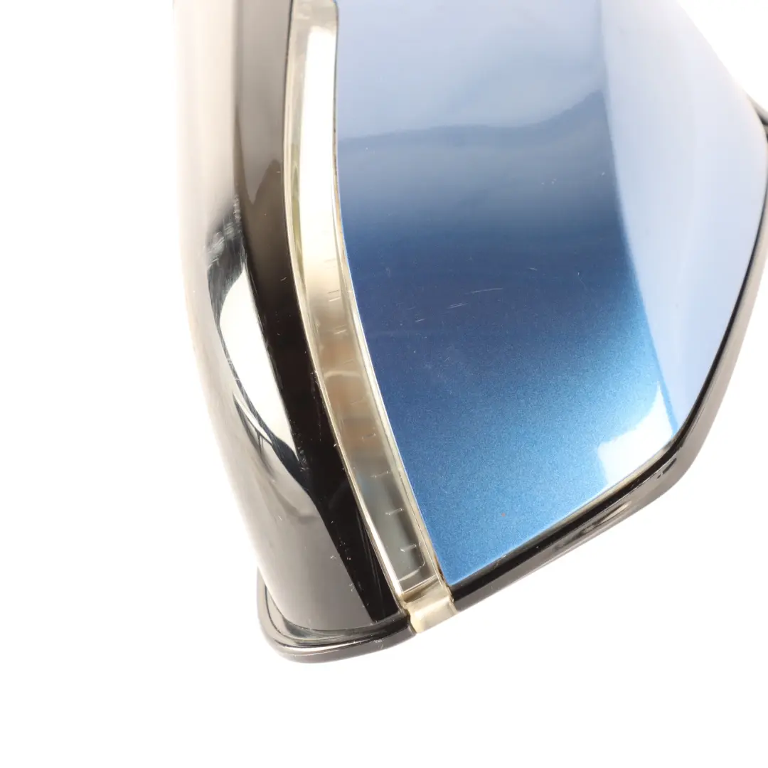  Wing Mirror BMW F32 F33 F36 Auto Dip Door Left N/S Estoril Blue Metallic - B45 - SKU RHD-7459161-EB - Part number 7459161