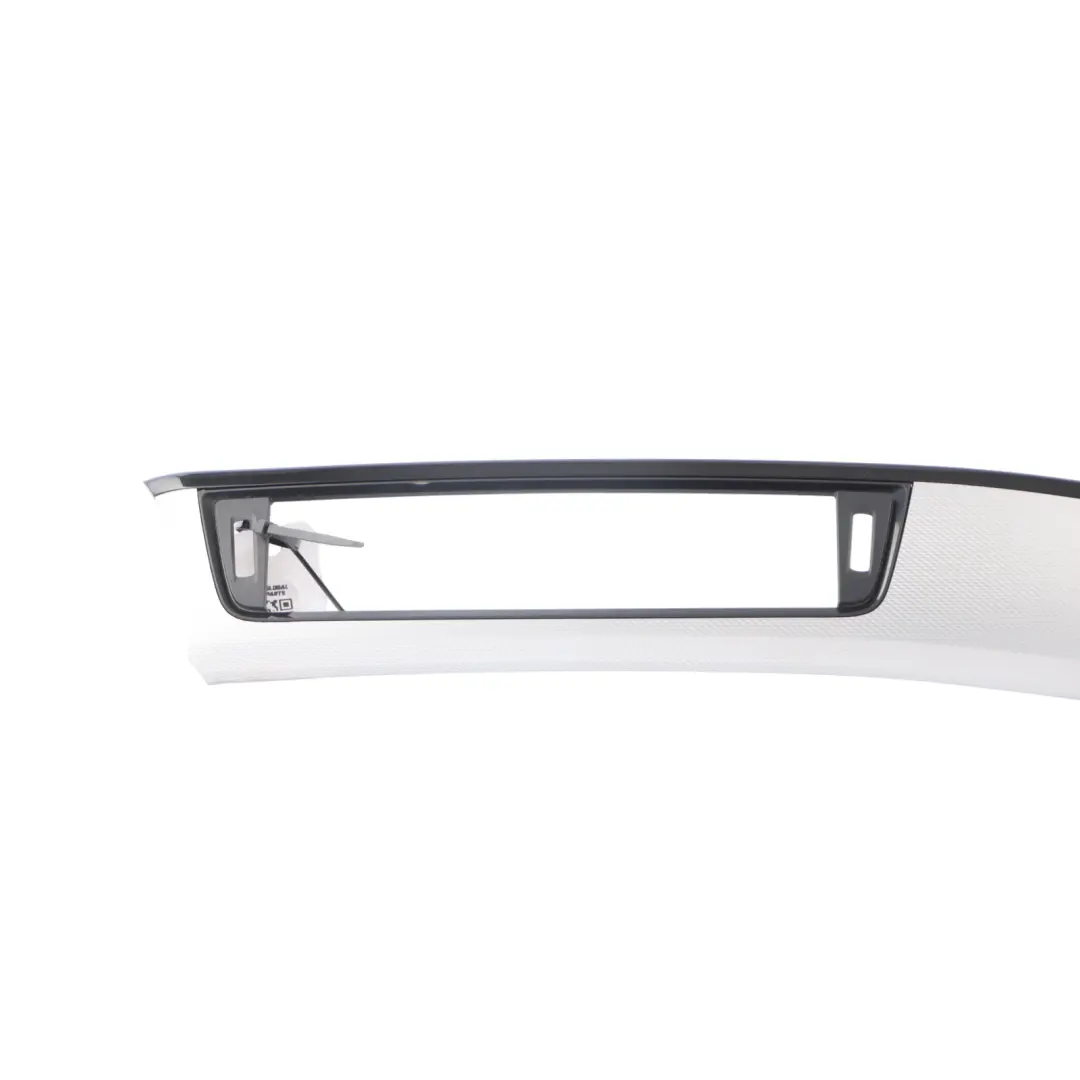 BMW F30 F31 F32 Trim Dashboard Dash Cover Hexagonal Aluminium Hight Gloss Set - SKU rhd-8064256 - Part number 8064256