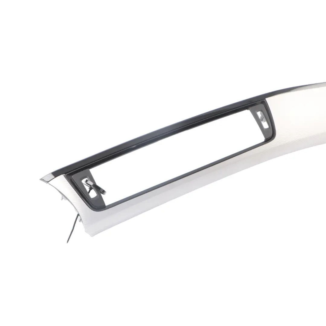 BMW F30 F31 F32 Trim Dashboard Dash Cover Hexagonal Aluminium Hight Gloss Set - SKU rhd-8064256 - Part number 8064256