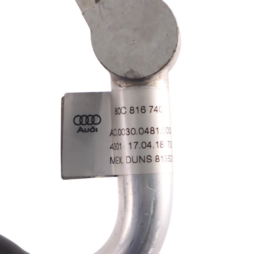 Audi Q5 FY Air Conditioning Pipe A/C Hose Line Tube - SKU RHD-80C816740 - Part number 80C816740