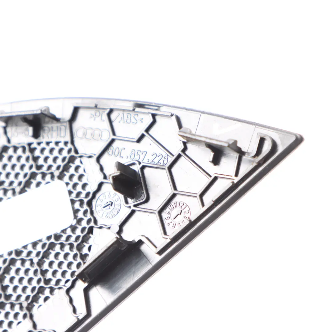 Dashboard Speaker Cover Trim Panel Front Right O/S to Audi Q5 FY with Part number 80C857228 Audi Q5 FY Dashboard Speaker Cover Trim Panel Front Right O/S - SKU RHD-80C857228 - Part number 80C857228