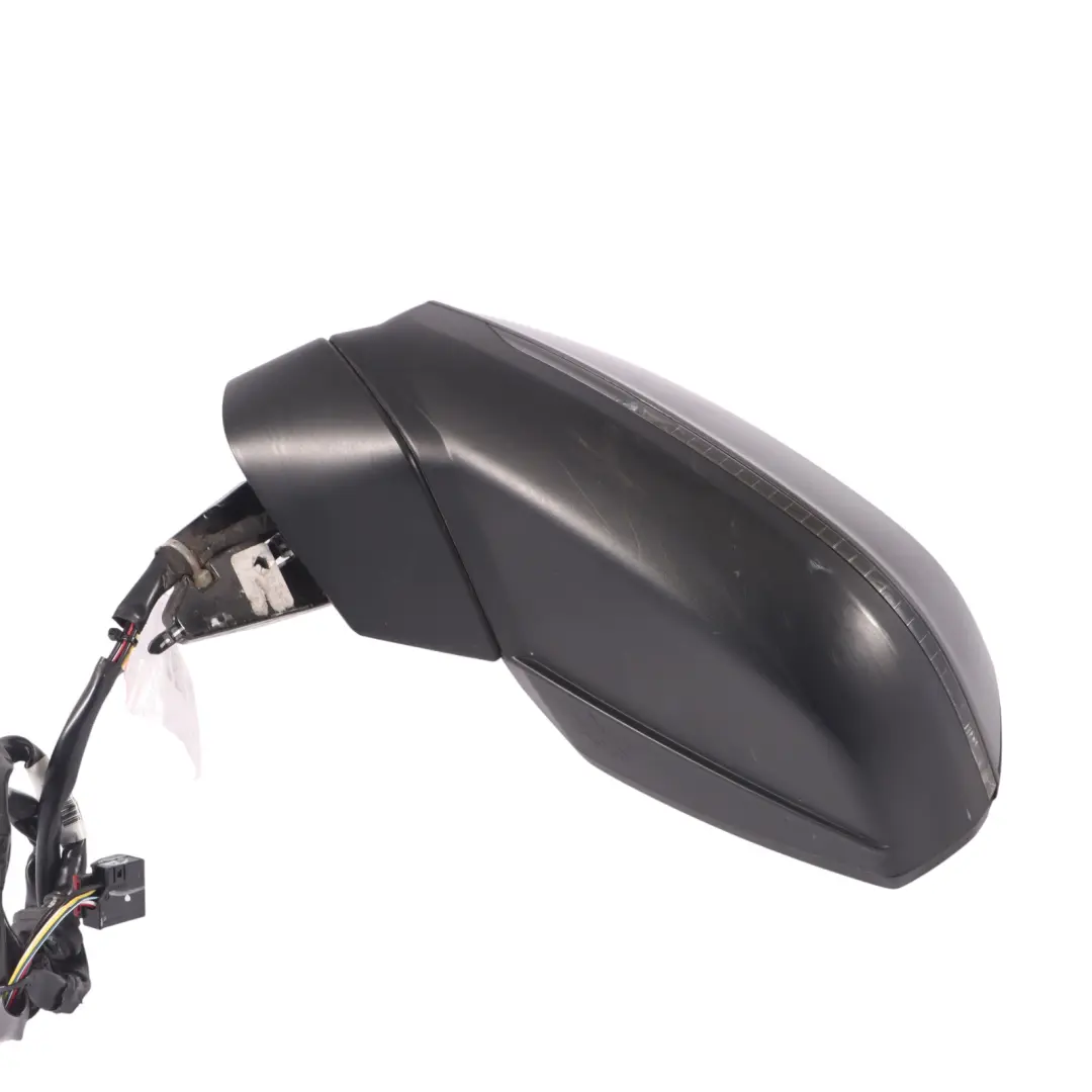 Audi Q5 FY Front Mirror Wing Door Electric Left N/S Daytona Grey Pearl - Z7S - SKU RHD-80C857409C-DGR - Part number 80C857409C