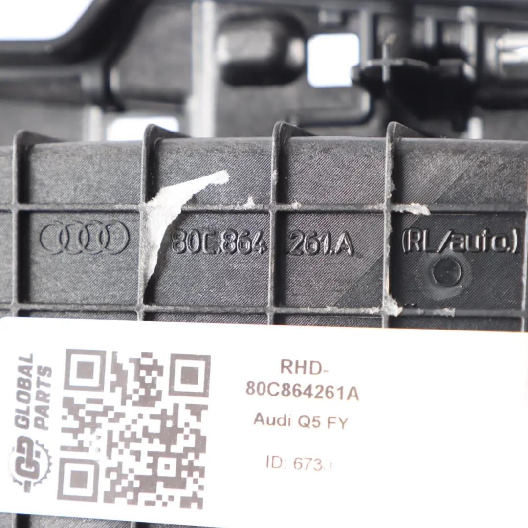 Centre Console Attachment Trim Gear Surround Frame to Q5 FY Cover with Part number 80C864261A Q5 FY Cover Centre Console Attachment Trim Gear Surround Frame - SKU RHD-80C864261A - Part number 80C864261A