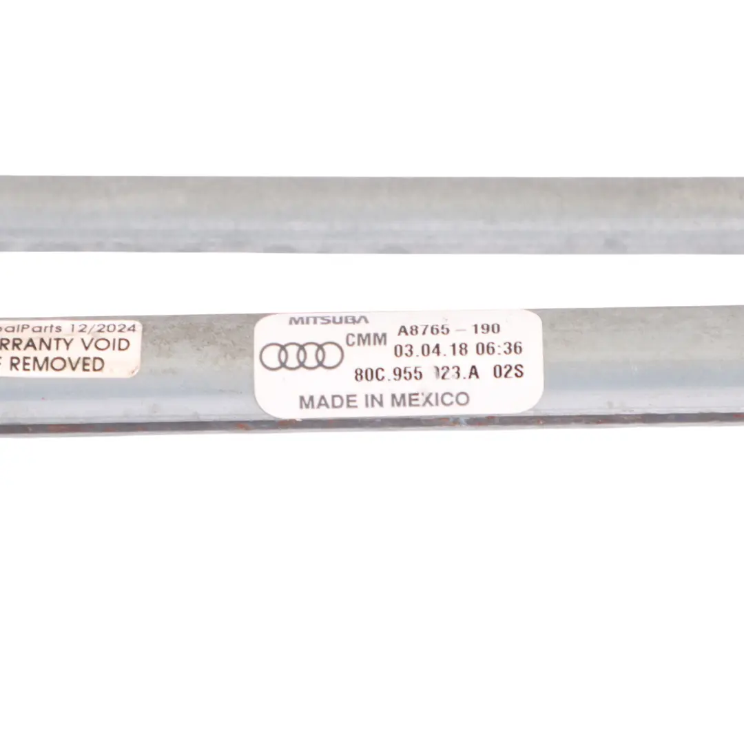 Front Windscreen Wiper Motor Linkage Mechanism to Audi Q5 FY with Part number 80C955023A Audi Q5 FY Front Windscreen Wiper Motor Linkage Mechanism - SKU RHD-80C955023A - Part number 80C955023A