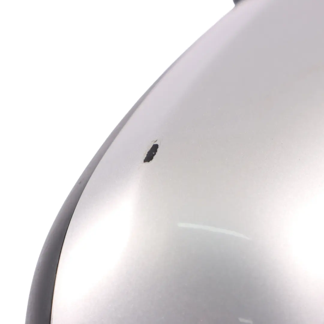 Audi A4 B7 Door Wing Mirror Left N/S Outside Light Silver Metallic - LY7W - SKU RHD-8E2858531AA-LS - Part number 8E2858531AA