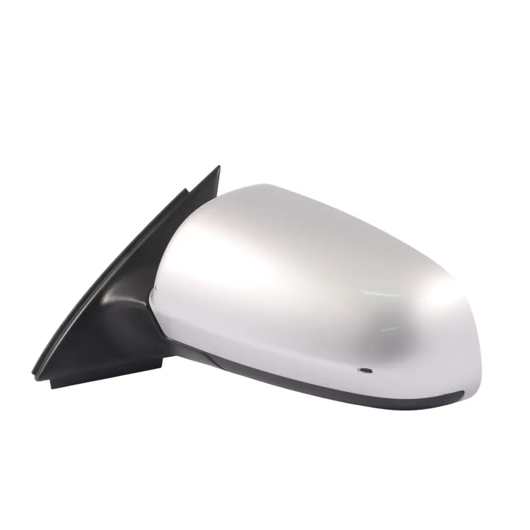 Audi A4 B7 Door Wing Mirror Left N/S Outside Light Silver Metallic - LY7W - SKU RHD-8E2858531AA-LS - Part number 8E2858531AA