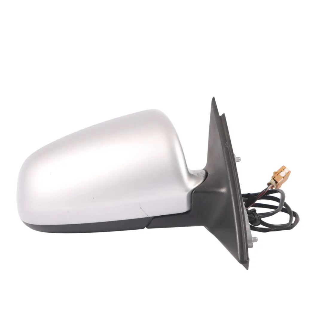 Audi A4 B7 Door Wing Mirror Right O/S Outside Light Silver Metallic - LY7W - SKU RHD-8E2858532AA-LS - Part number 8E2858532AA