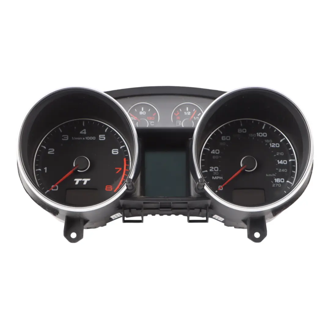 Instrument Cluster Speedometer Manual Gearbox Petrol to Audi TT 8J with Part number 8J0920980EX Audi TT 8J Instrument Cluster Speedometer Manual Gearbox Petrol - SKU RHD-8J0920980EX - Part number 8J0920980EX