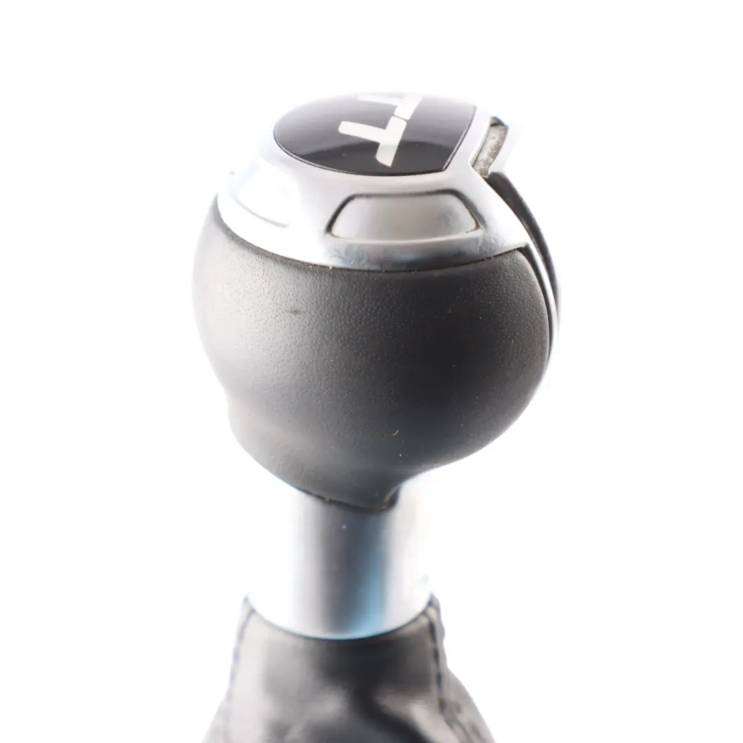 Audi TT 8J Gear Shifter Stick Selector Knob Automatic Leather Black - SKU RHD-8J2713139M - Part number 8J2713139M
