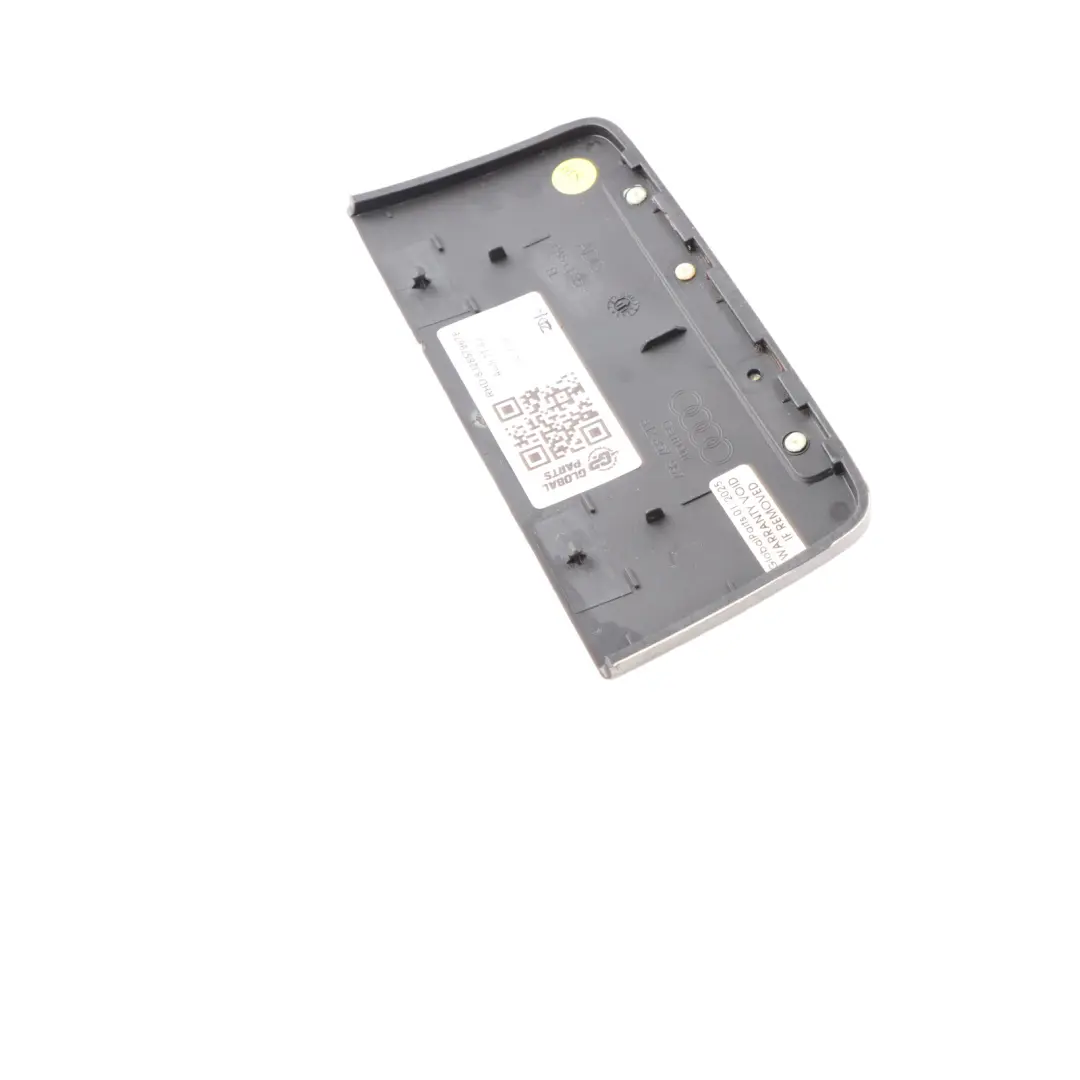 Audi TT 8J Ashtray Cover Trim Brushed Aluminium - SKU RHD-8J2857967E - Part number 8J2857967E