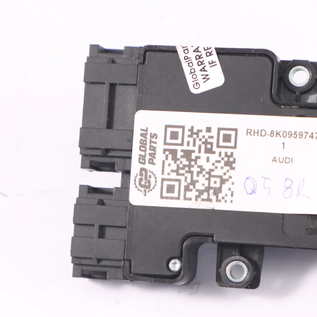 Switch Audi Q5 4R A5 8T A6 C7 Regulation Control Front Left N/S to Seat with Part number 8K0959747 Seat Switch Audi Q5 4R A5 8T A6 C7 Regulation Control Front Left N/S - SKU RHD-8K0959747-1 - Part number 8K0959747