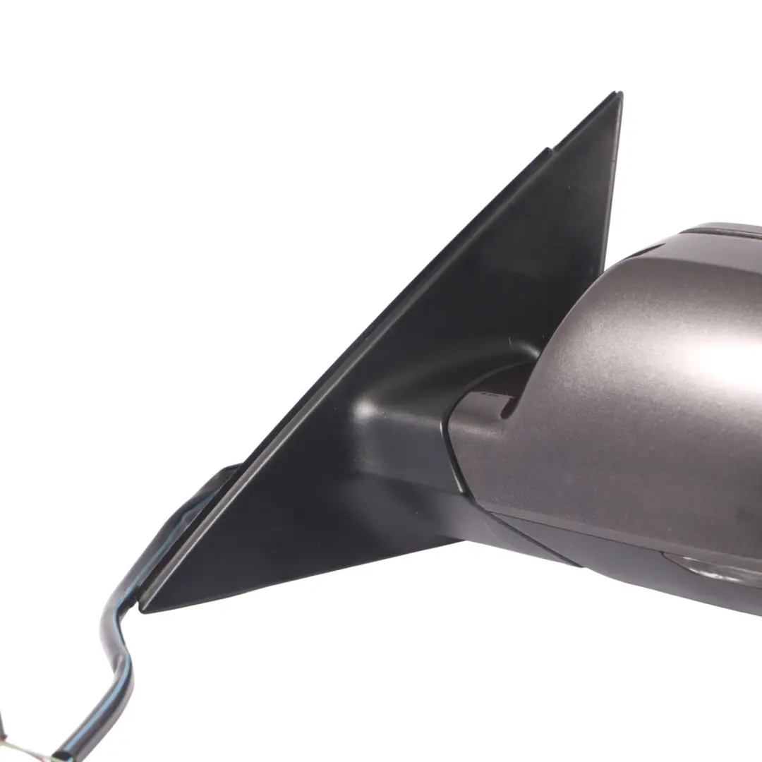 Audi A4 B8 Door Left N/S Mirror Wing Electric Lava Grey Pearl Effect - Z7L - SKU RHD-8K2857409AF-LAG1 - Part number 8K2857409AF-LAG1