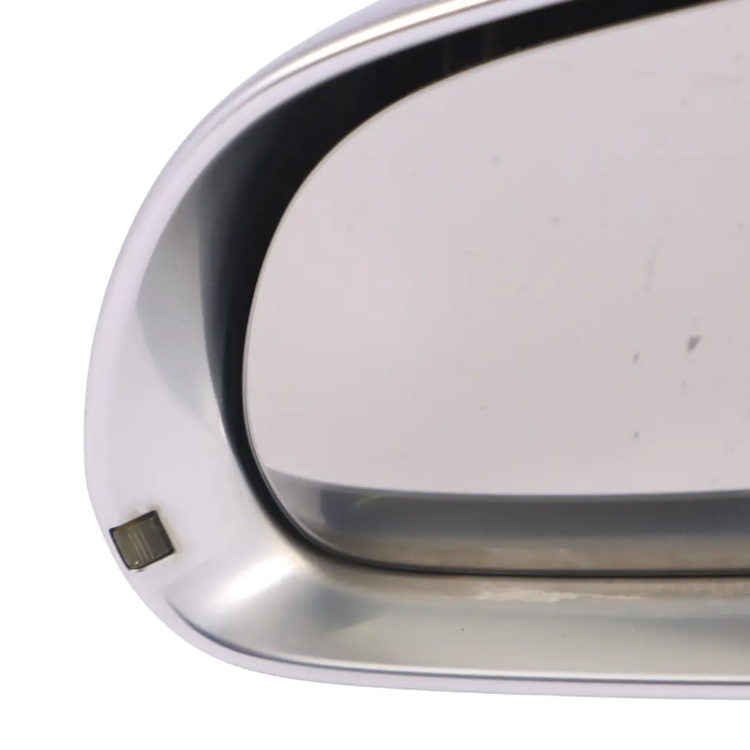 Audi A3 8P Door Wing Mirror Left N/S Outside Aluminium Finish - SKU RHD-8P2858531EB-ALU - Part number 8P2858531EB
