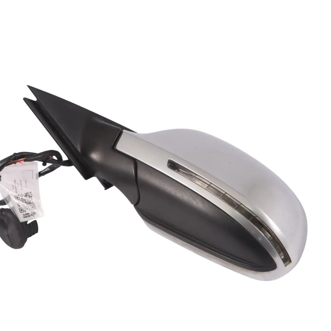 Door Wing Mirror Left N/S Outside Aluminium Finish to Audi A3 8P with Part number 8P2858531EB Audi A3 8P Door Wing Mirror Left N/S Outside Aluminium Finish - SKU RHD-8P2858531EB-ALU - Part number 8P2858531EB