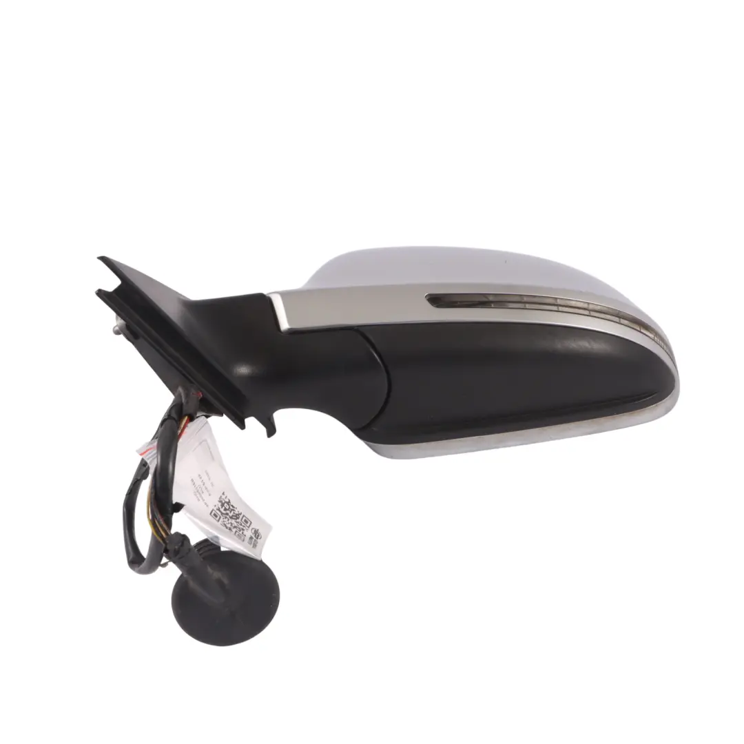 Door Wing Mirror Left N/S Outside Aluminium Finish to Audi A3 8P with Part number 8P2858531EB Audi A3 8P Door Wing Mirror Left N/S Outside Aluminium Finish - SKU RHD-8P2858531EB-ALU - Part number 8P2858531EB