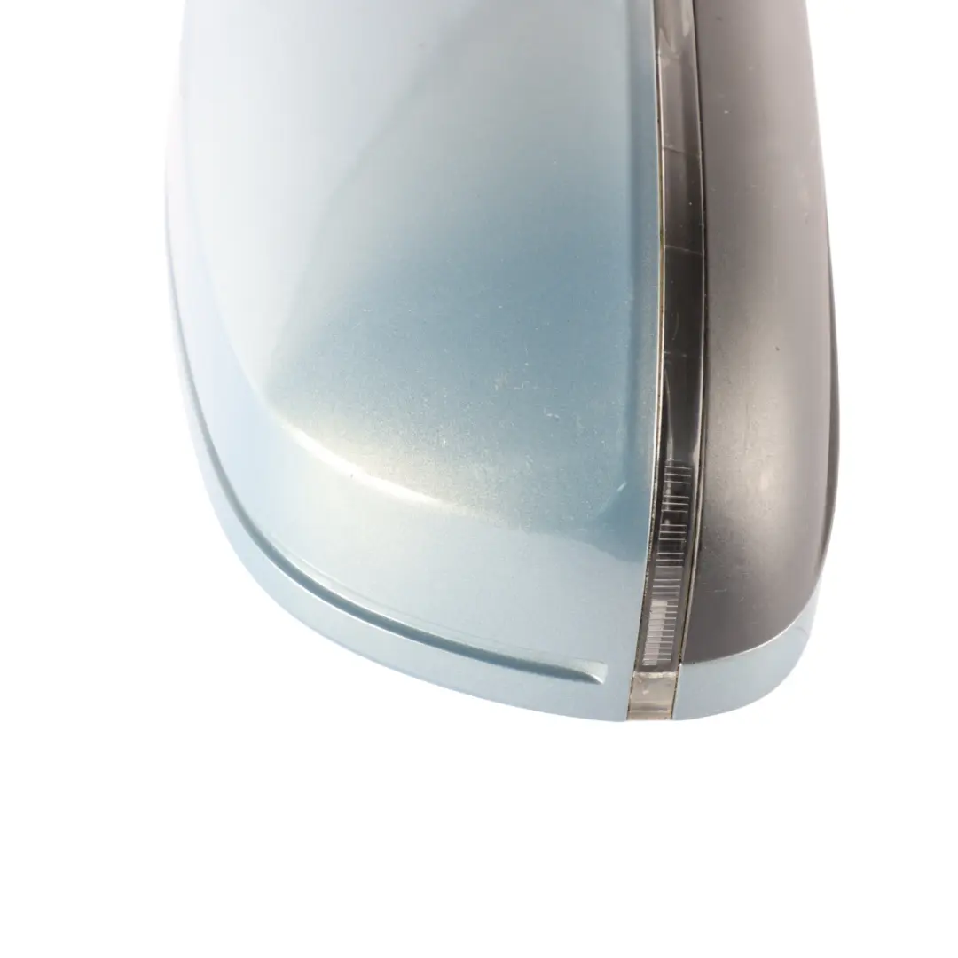 Audi A3 8P Wing Mirror Right O/S Sphere Blue Metallic - X5X - SKU RHD-8P2858532GB-SPH - Part number 8P2858532GB